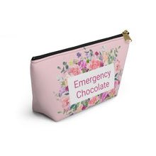 Load image into Gallery viewer, Zipper Pouch - Emergency Chocolate