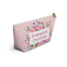 Load image into Gallery viewer, Zipper Pouch - Emergency Chocolate